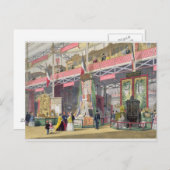 Great Exhibition, 1851: France No.1, display of fa Briefkaart (Voorkant / Achterkant)