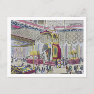 Great Exhibition, 1851: Indiaas ministerie van Int Briefkaart