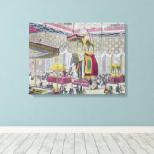 Great Exhibition, 1851: Indiaas ministerie van Int Canvas Afdruk (Insitu (Houten vloer))