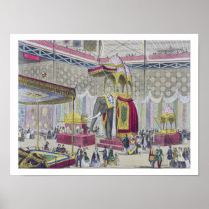 Great Exhibition, 1851: Indiaas ministerie van Int Poster