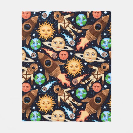 Great Explorer Kinder Fleece Blanket Deken (Voorkant)