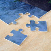 Great Falls Maryland. Kerstgroeten Legpuzzel (Zijkant)
