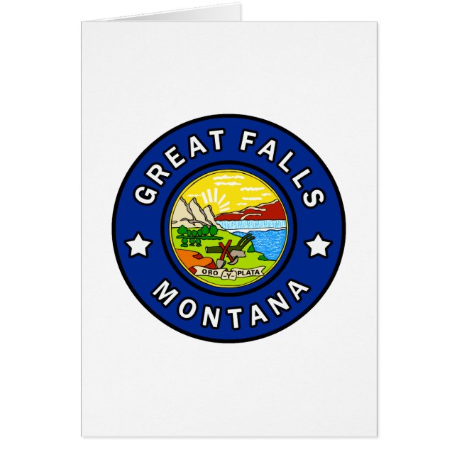 Great Falls Montana (Voorkant)