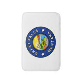 Great Falls Montana Badmat (Voorkant Verticaal)
