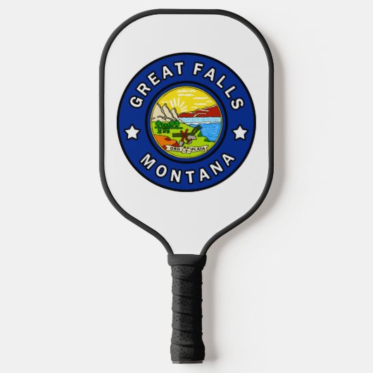 Great Falls Montana Pickleball Paddle (Voorkant)