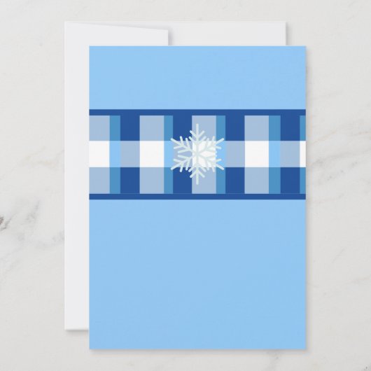 Great Family Bake Off Invitation | No border Kaart (Achterkant)