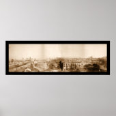 Great Fire Chicago Photo 1871 Poster (Voorkant)