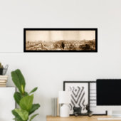 Great Fire Chicago Photo 1871 Poster (Thuiskantoor)