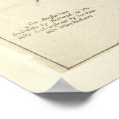  Great Fire of London Map (1666) Poster (Hoek)