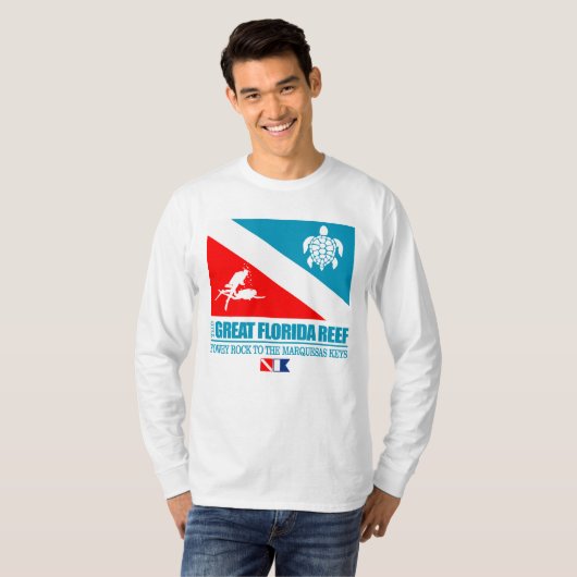 Great Florida Reef T-shirt (Voorkant volledig)