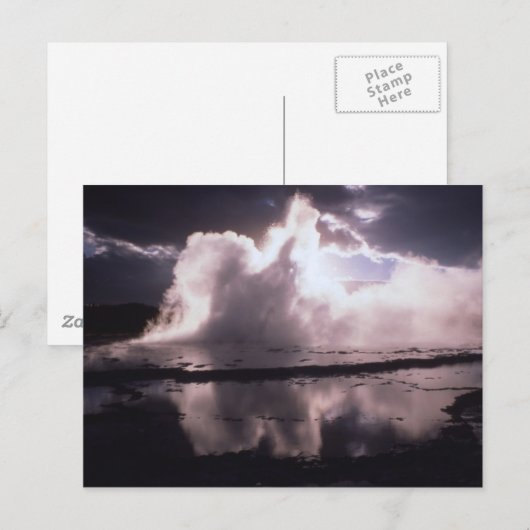 Great Fountain Geyser Briefkaart (Voorkant / Achterkant)