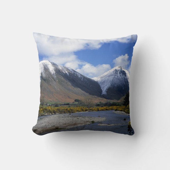 Great Gable and Kirk Fell Wasdale Lake District Kussen (Voorkant)