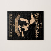 Great Gakes Shark Free unsaled Michigan Gift Legpuzzel (Horizontaal)