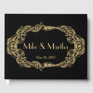 Great Gatsby Art Deco bruiloft gastenboek