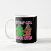 Great Girl Huge Bush Funny Design  Koffiemok (Links)