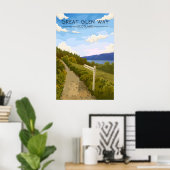 Great Glen Way Schotland Reisposter Poster (Thuiskantoor)