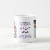 Great Gran 2 Aangepaste Baby Foto's en Geboortesta Koffiemok (Center)