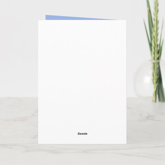 Great Granddaughter 5th Birthday Snowman Snowy  Kaart (Achterkant)