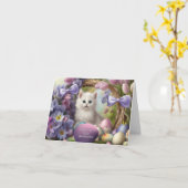 Great Granddaughter Happy Easter Kaart (Gele Bloem)