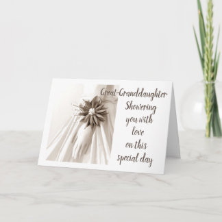 GREAT-GRANDDAUGHTER'S SHOWER