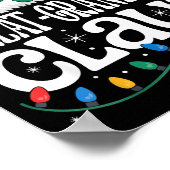 Great-grandma Claus Funny Xmas Christmas Grandma H Poster (Hoek)