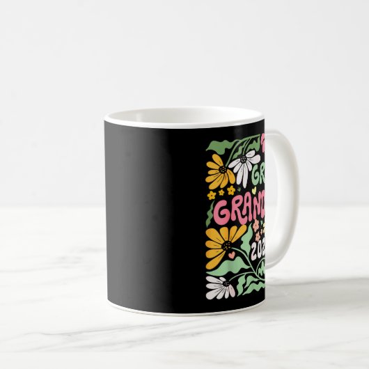 Great Grandma Est. 2026 Promoted To Great Grandma  Koffiemok (Voorkant rechts)