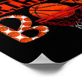 Great Grandma Of The Birthday Boy Basketball Party Poster (Hoek)