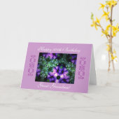 Great-grandma's 100th kaart (Gele Bloem)