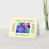 Great-grandma's 100th kaart (Voorkant)