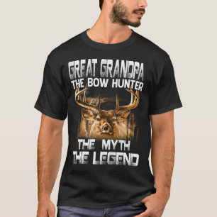 GREAT GRANDPA de baard jager de mythe de legende H T-shirt