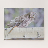 Great Grey Aspen Tree Branch Legpuzzel (Horizontaal)
