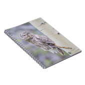 Great Grey Aspen Tree Branch Notitieboek (Rechterzijde)