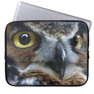 Great Grey Owl Eyes Wildlife Sleeve