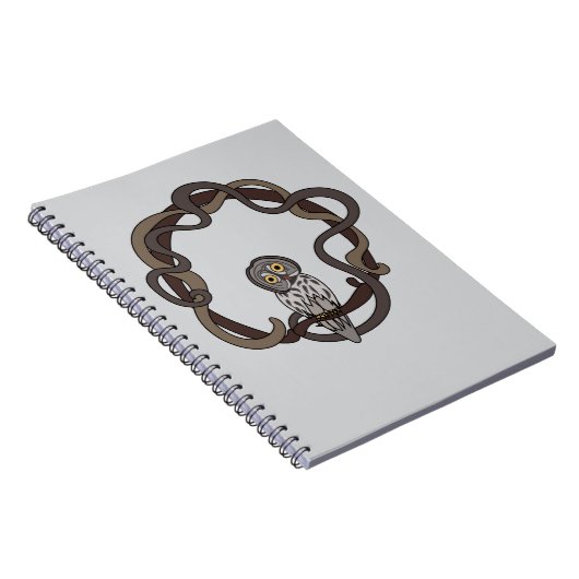 Great grey owl notitieboek (Rechterzijde)