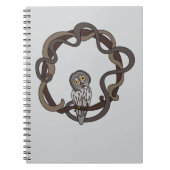Great grey owl notitieboek (Voorkant)