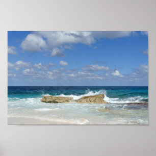 Great Guana Cay Beach, Bahama's Poster