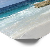 Great Guana Cay-strand, Bahama's Poster (Hoek)