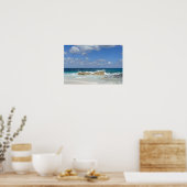 Great Guana Cay-strand, Bahama's Poster (Keuken)