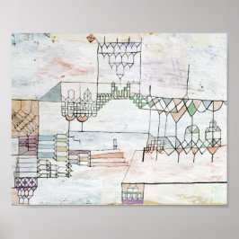 Great Hall for Singers : Paul Klee 1930 Poster