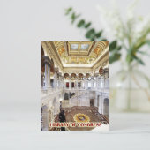 Great Hall, Library of Congress, Washington, DC Briefkaart (Staand voorkant)