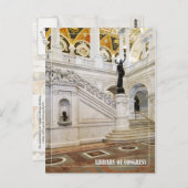 Great Hall, Library of Congress, Washington, DC Briefkaart (Voorkant / Achterkant)