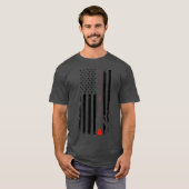 Great Hamerican Ham Radio Premium T-shirt (Voorkant volledig)