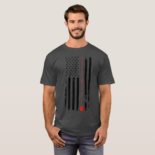 Great Hamerican  Ham Radio Premium T-shirt (Voorkant volledig)