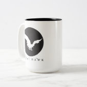 Great Hawk Coffee-Mok Tweekleurige Koffiemok (Voorkant links)