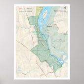 Great Herfsten Park Map (1988) Virginia National P Poster (Voorkant)