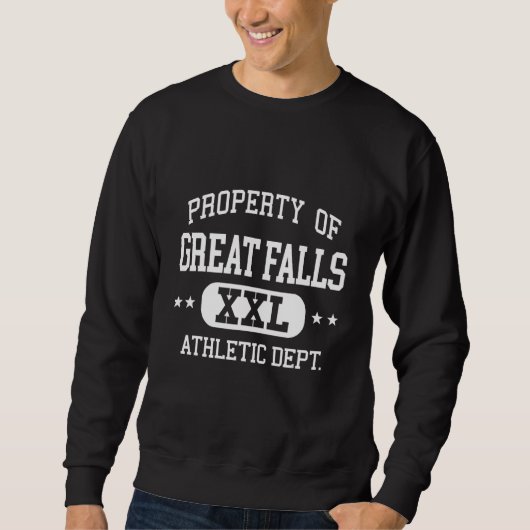 Great Herfsten Retro Athletic Property Dept 1 Trui (Voorkant)