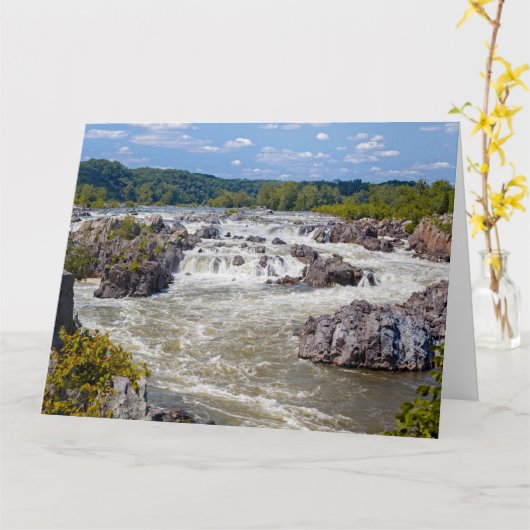 Great Herfsten Virginia Kaart (Gele Bloem)