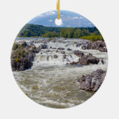 Great Herfsten Virginia Keramisch Ornament (Achterkant)