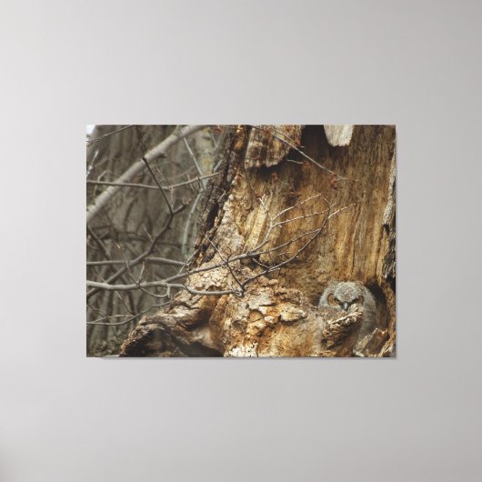 Great Horlet — Wildlife Photography Canvas Afdruk (Voorkant)