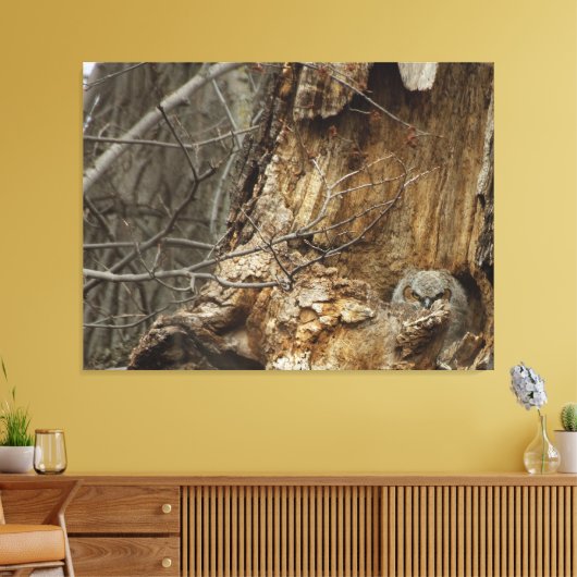 Great Horlet — Wildlife Photography Canvas Afdruk (Insitu (Woonkamer))